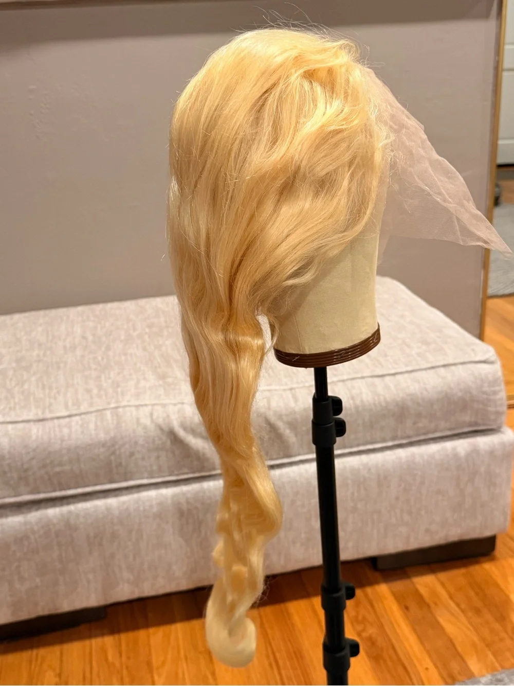 30” Blonde #613 Body Wave Human Hair Wig 13x4 HD Lace Front 200% Density #224
